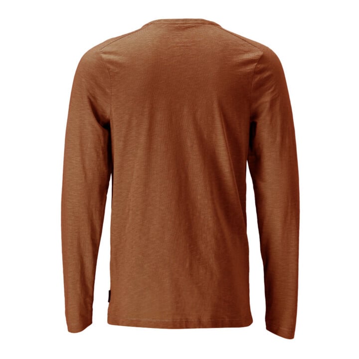 Mascot T-Shirt Langarm 5XL nussbraun moderne Passform