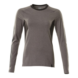 Mascot T-Shirt Langarm Damen 2XL dunkelanthrazit/schwarz