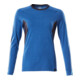 Mascot T-Shirt Langarm Damen 5XL azurblau/schwarzblau