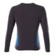 Mascot T-Shirt Langarm Damen Größe M schwarzblau/azurblau
