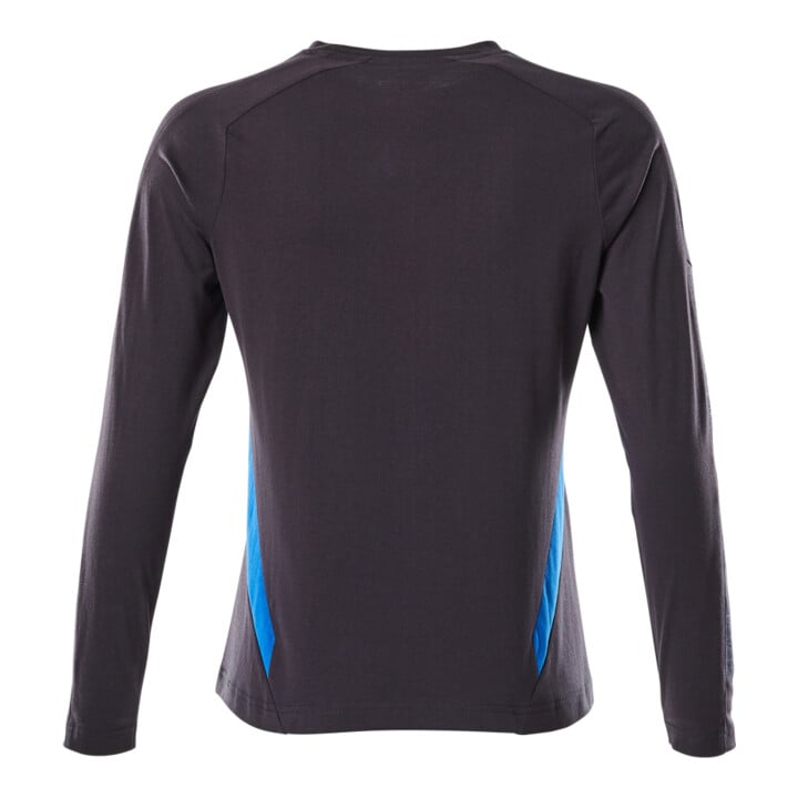 Mascot T-Shirt Langarm Damen Größe M schwarzblau/azurblau