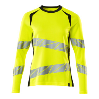 Mascot T-Shirt Langarm Damenpassform 2XL hi-vis gelb/schwarz