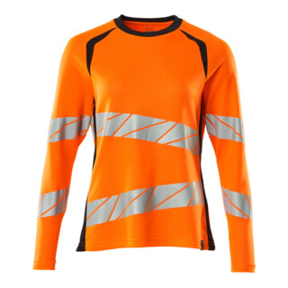Mascot T-Shirt Langarm Damenpassform 2XL hi-vis orange/schwarzblau