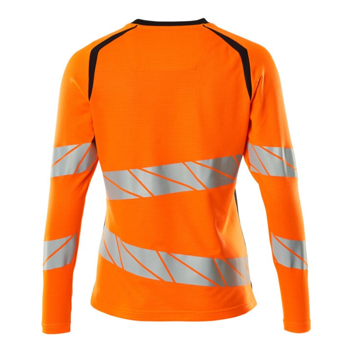Mascot T-Shirt Langarm Damenpassform 2XL hi-vis orange/schwarzblau