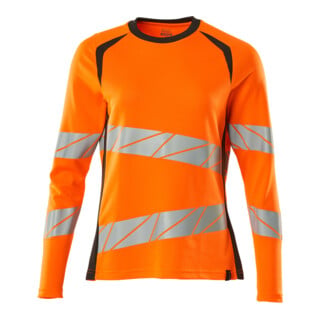 Mascot T-Shirt Langarm Damenpassform 3XL hi-vis orange/dunkelanthrazit