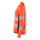 Mascot T-Shirt Langarm Damenpassform 3XL Hi-vis rot/schwarzblau