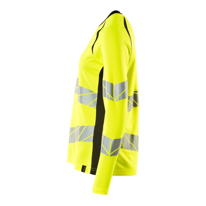 Mascot T-Shirt Langarm Damenpassform 4XL hi-vis gelb/schwarz