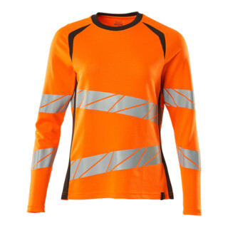 Mascot T-Shirt Langarm Damenpassform 4XL hi-vis orange/dunkelanthrazit