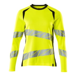 Mascot T-Shirt Langarm Damenpassform Größe M hi-vis gelb/schwarz