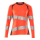 Mascot T-Shirt Langarm Damenpassform Größe S Hi-vis rot/schwarzblau