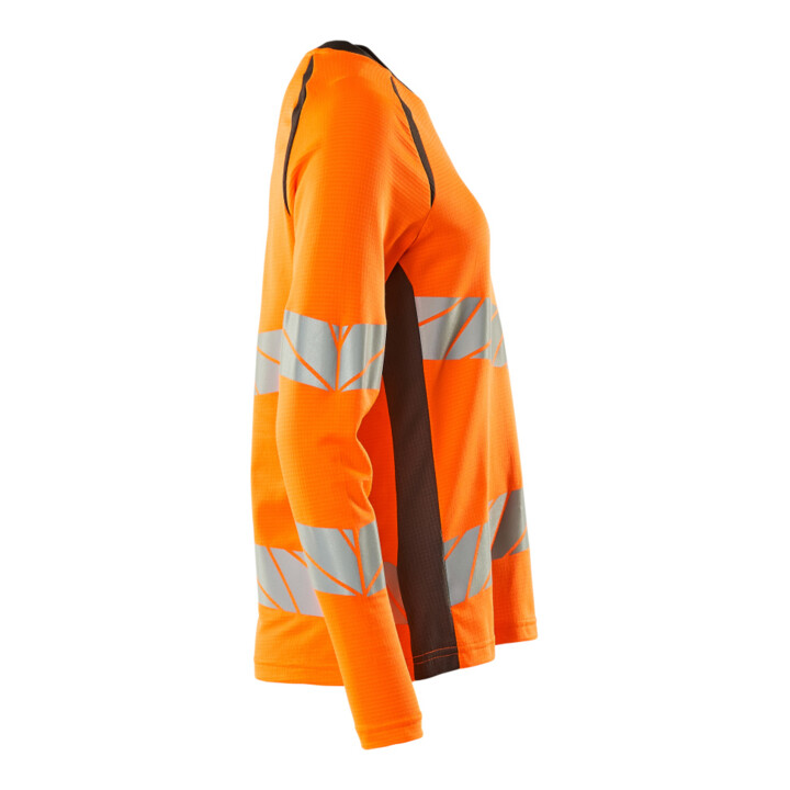 Mascot T-Shirt Langarm Damenpassform M hi-vis orange/dunkelanthrazit