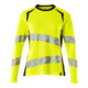 Mascot T-Shirt Langarm Damenpassform XS hi-vis gelb/schwarzblau