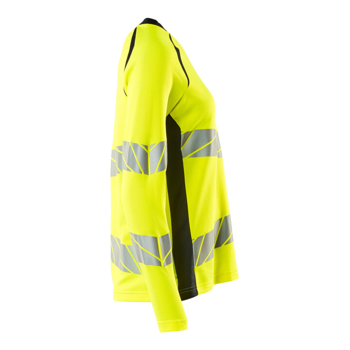 Mascot T-Shirt Langarm Damenpassform XS hi-vis gelb/schwarzblau
