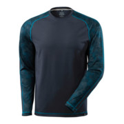 Mascot T-Shirt, Langarm, feuchtigkeitstransportierend T-shirt schwarzblau