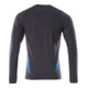 Mascot T-Shirt Langarm Modern Fit Größe L schwarzblau/azurblau