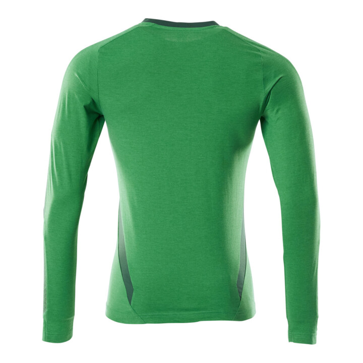 Mascot T-Shirt Langarm Modern Fit Größe M grasgrün/grün