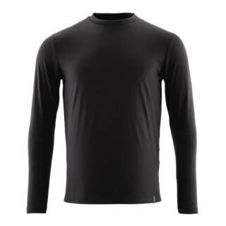 Mascot T-Shirt Langarm Modern Fit ProWash® 5XL vollschwarz