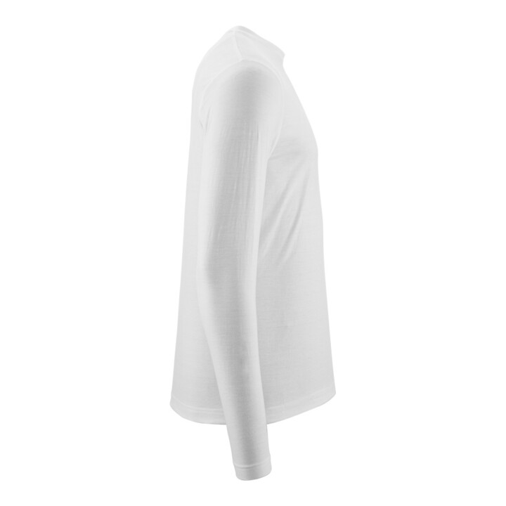 Mascot T-Shirt Langarm Modern Fit ProWash® 5XL weiss