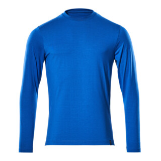Mascot T-Shirt Langarm Modern Fit ProWash® azurblau Gr. 2XLONE