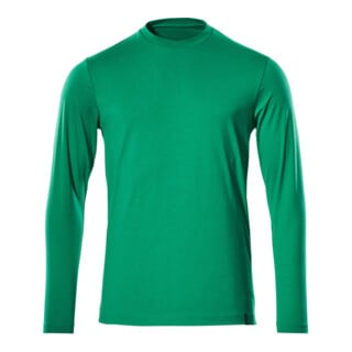 Mascot T-Shirt Langarm Modern Fit ProWash® grasgrün Gr. M