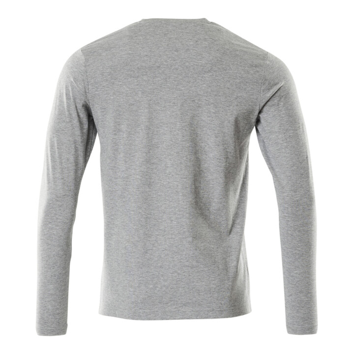 Mascot T-Shirt Langarm Modern Fit ProWash® grau-meliert Gr. S