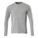 MASCOT T-Shirt Langarm Modern Fit ProWash® grau-meliert Größe M