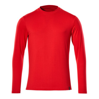 Mascot T-Shirt Langarm Modern Fit ProWash® verkehrsrot 2XL