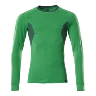 Mascot T-Shirt Langarm Modern Fit S grasgrün/grün