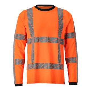 Mascot T-Shirt Langarm moderne Passform 3XL hi-vis orange