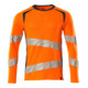 Mascot T-Shirt Langarm moderne Passform 3XL hi-vis orange/dunkelpetroleum