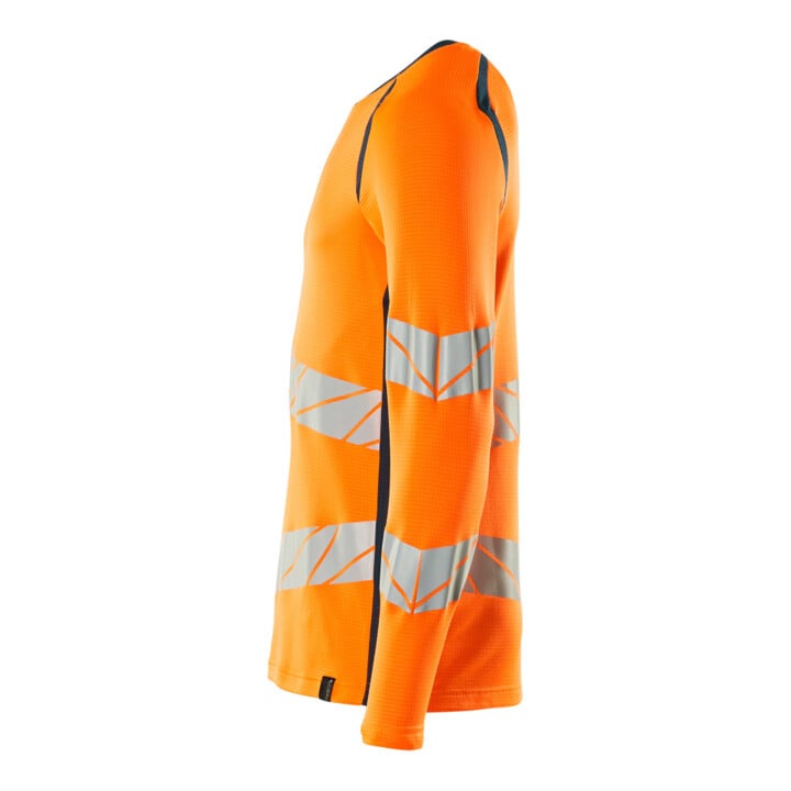 Mascot T-Shirt Langarm moderne Passform 3XL hi-vis orange/dunkelpetroleum