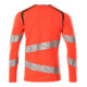 Mascot T-Shirt Langarm moderne Passform 5XL hi-vis rot/dunkelanthrazit