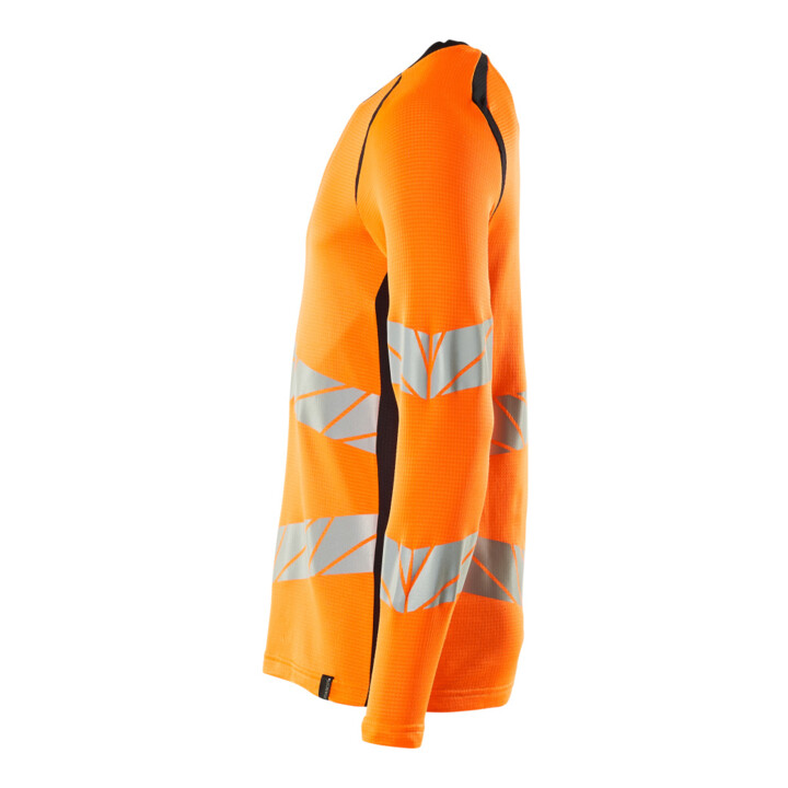 Mascot T-Shirt Langarm moderne Passform Größe L hi-vis orange/schwarzblau