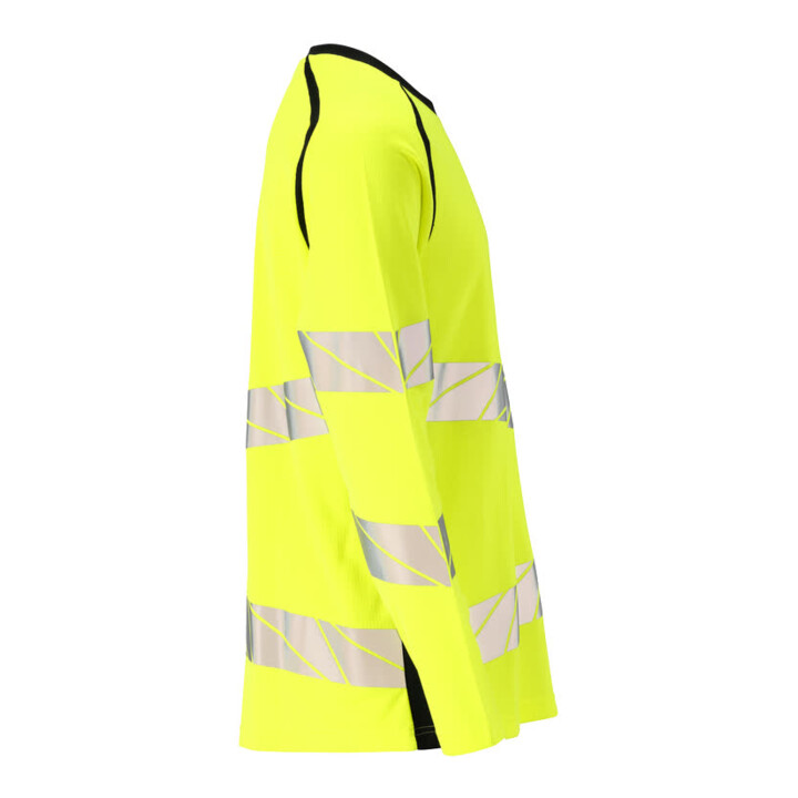 Mascot T-Shirt Langarm moderne Passform Größe M hi-vis gelb/schwarz