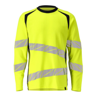 Mascot T-Shirt Langarm moderne Passform Größe M hi-vis gelb/schwarzblau