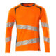 Mascot T-Shirt Langarm moderne Passform Größe M hi-vis orange/dunkelpetroleum