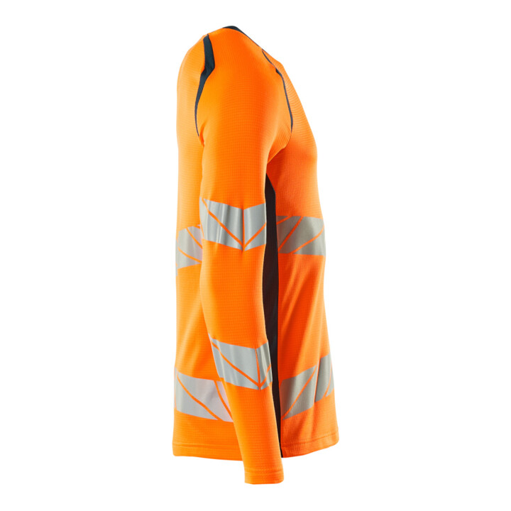 Mascot T-Shirt Langarm moderne Passform Größe M hi-vis orange/dunkelpetroleum