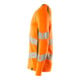 Mascot T-Shirt Langarm moderne Passform Größe M hi-vis orange/moosgrün
