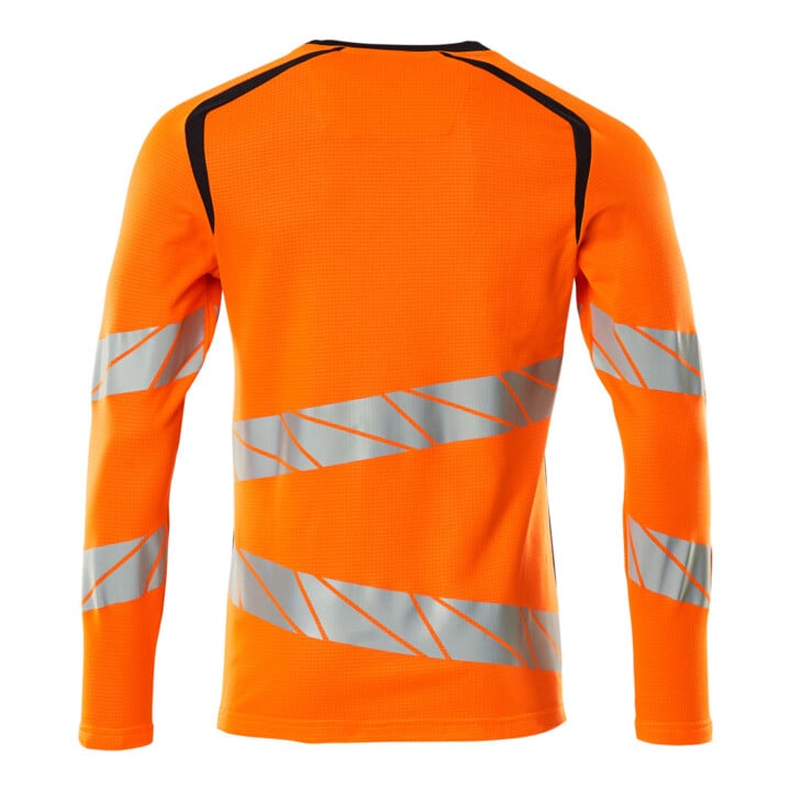 Mascot T-Shirt Langarm moderne Passform Größe M hi-vis orange/schwarzblau