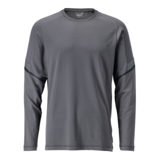 Mascot T-Shirt Langarm moderne Passform Größe S Anthrazitgrau