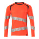 Mascot T-Shirt Langarm moderne Passform Größe S Hi-vis rot/schwarzblau