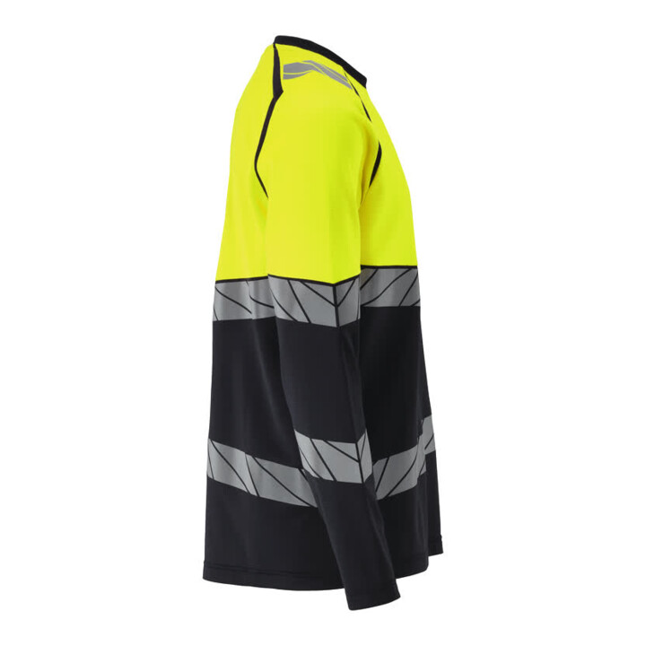 Mascot T-Shirt Langarm moderne Passform L schwarz/hi-vis gelb