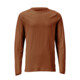 Mascot T-Shirt Langarm moderne Passform Nussbraun Gr. S