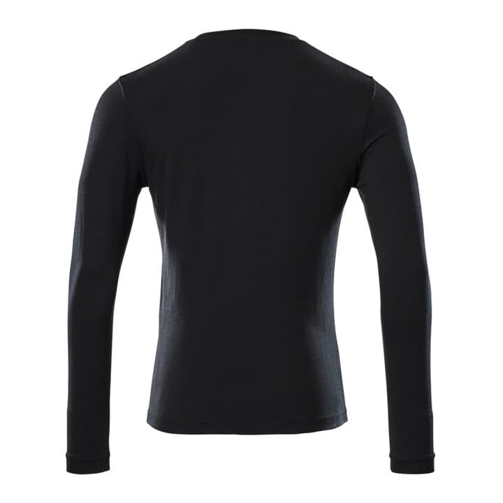 Mascot T-Shirt Langarm moderne Passform vollschwarz Gr. M