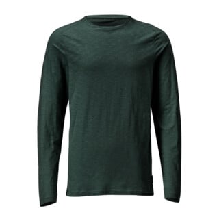 Mascot T-Shirt Langarm moderne Passform waldgrün XS