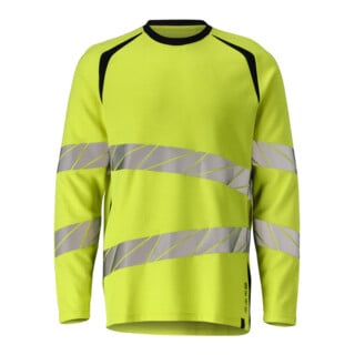 Mascot T-Shirt Langarm Multisafe 2XL hi-vis gelb/schwarzblau