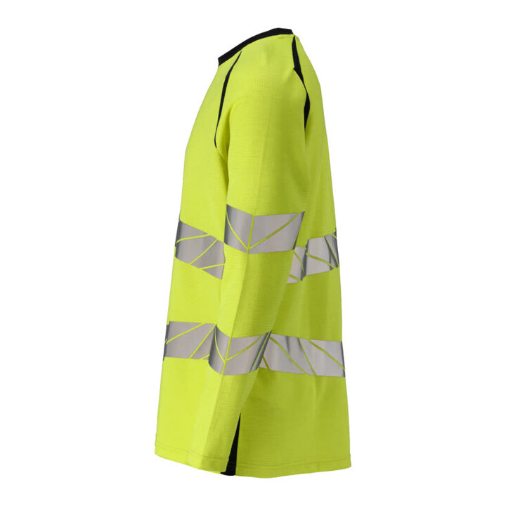 Mascot T-Shirt Langarm Multisafe 2XL hi-vis gelb/schwarzblau