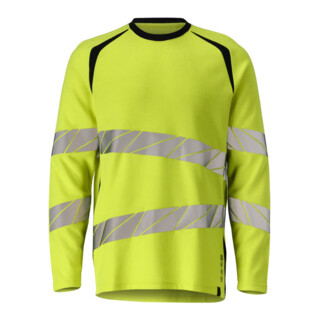 Mascot T-Shirt Langarm Multisafe hi-vis gelb/schwarzblau Größe S
