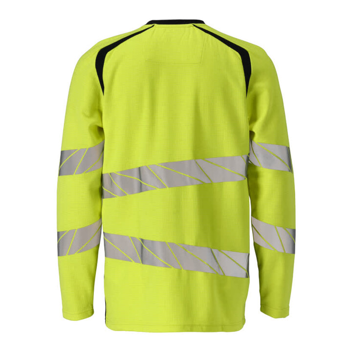 Mascot T-Shirt Langarm Multisafe hi-vis gelb/schwarzblau Größe S