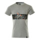 Mascot T-Shirt mit Druck 3XL grau/hi-vis rot